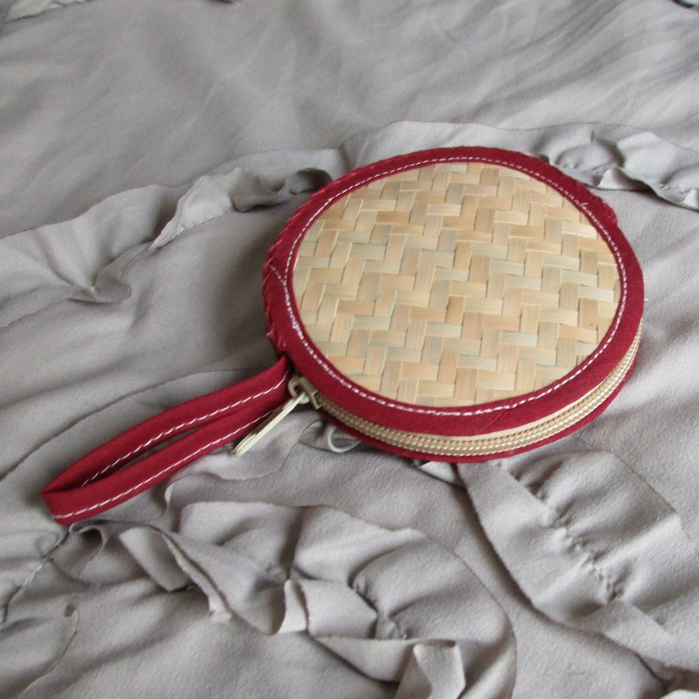 tiny basket doll or coin purse